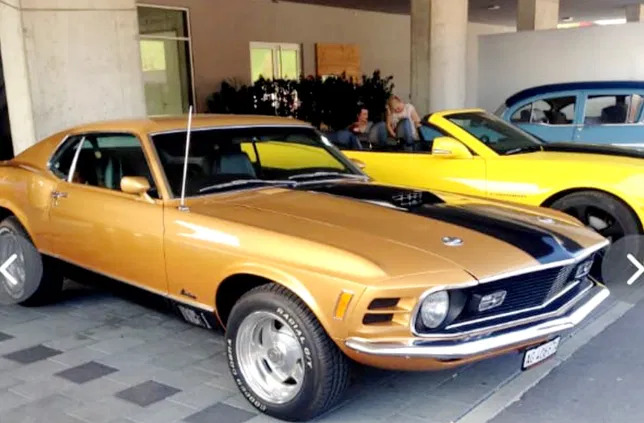 ford Ford Mustang cena 81000 przebieg: 7000, rok produkcji 1970 z Więcbork